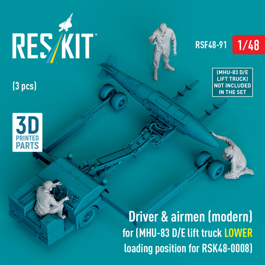 ResKit RSF48-0091 1:48 Driver & airmen