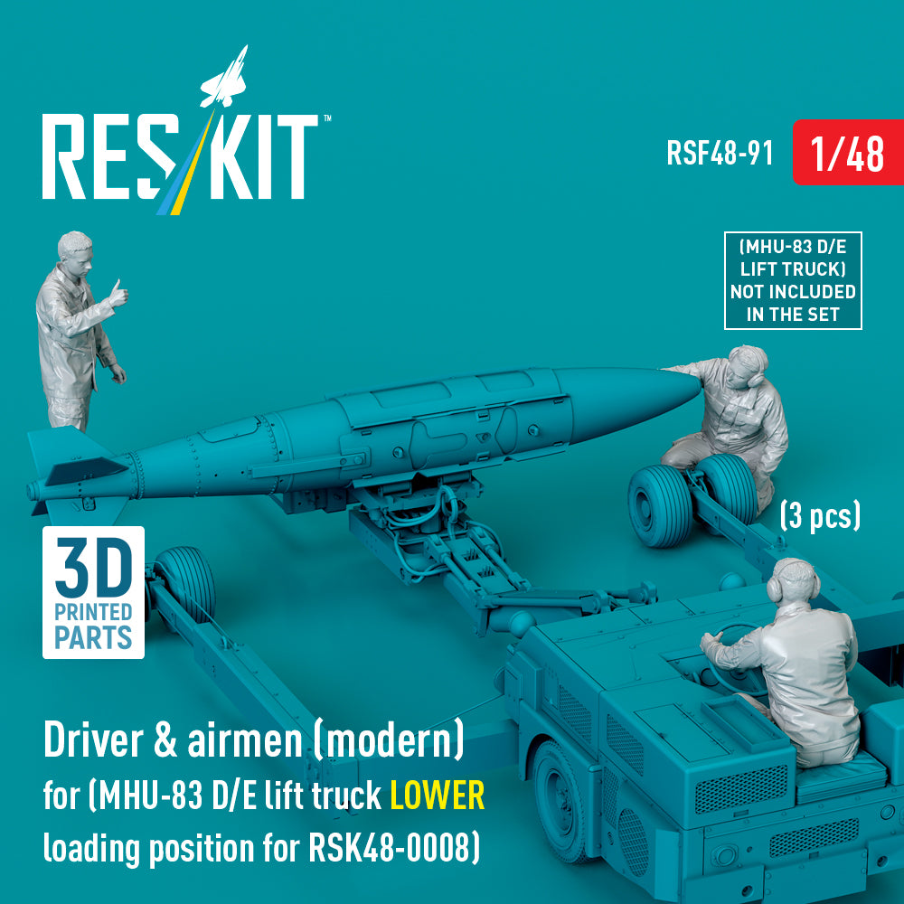 ResKit RSF48-0091 1:48 Driver & airmen
