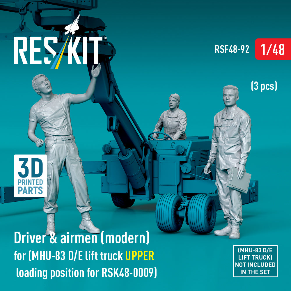 ResKit RSF48-0092 1:48 Driver & airmen