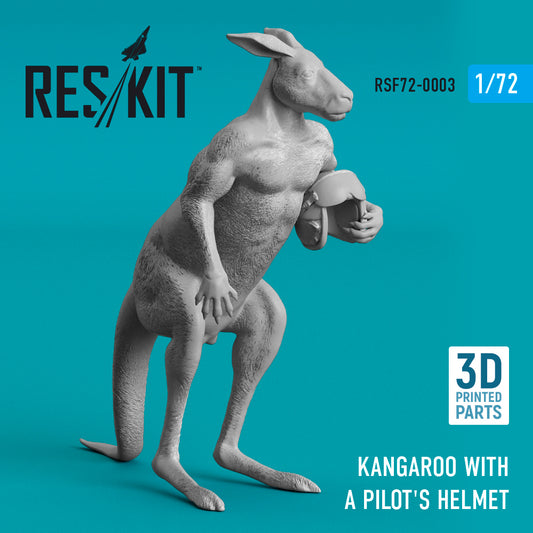 ResKit RSF72-0003 1:72 Kangaroo with a pilot's helmet