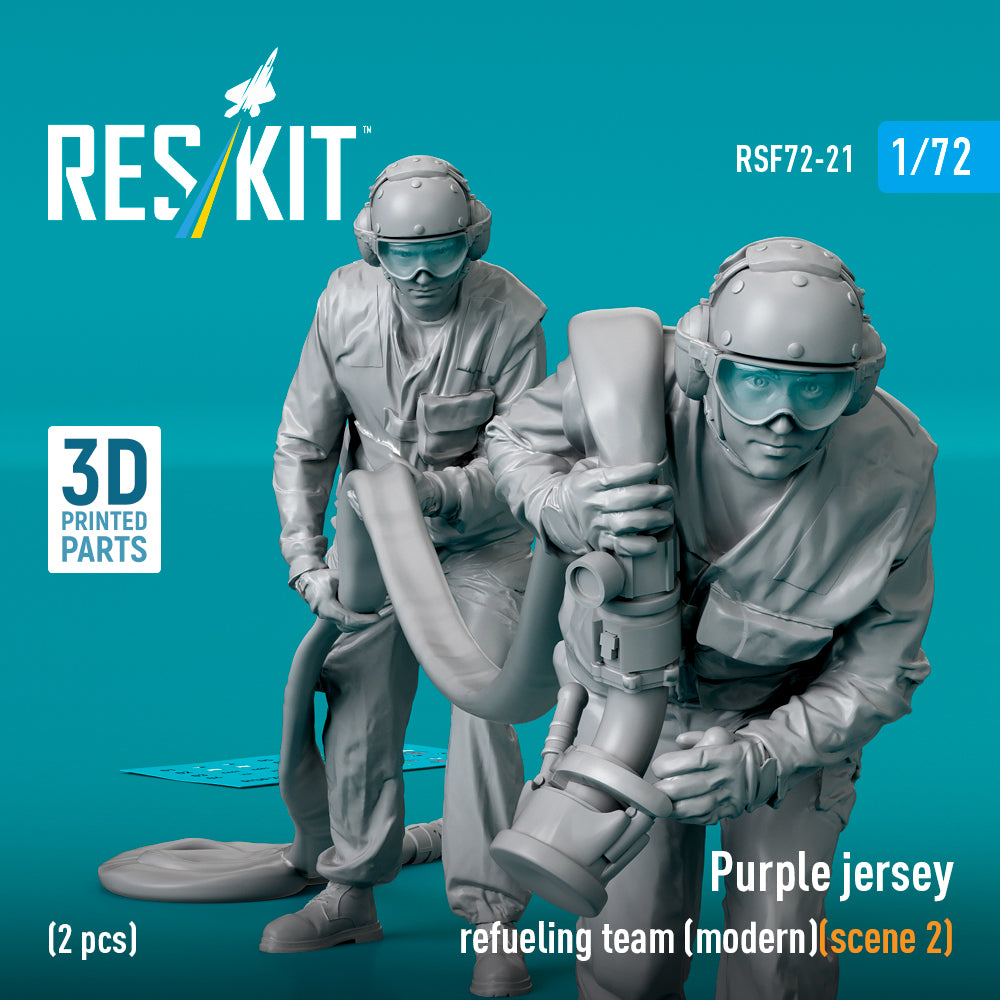 ResKit RSF72-0021 1:72 Purple jersey refueling team