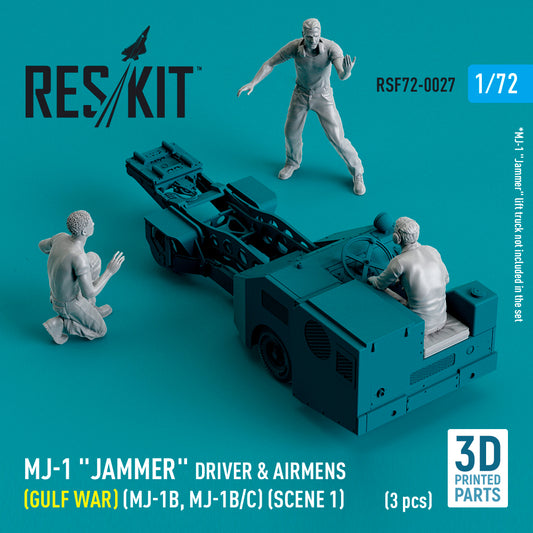 ResKit RSF72-0027 1:72 MJ-1 Jammer Driver & airmens