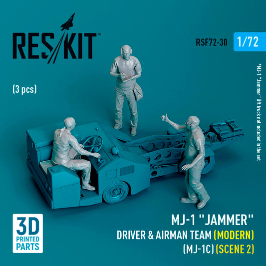 ResKit RSF72-0030 1:72 MJ-1 Jammer Driver & airman team