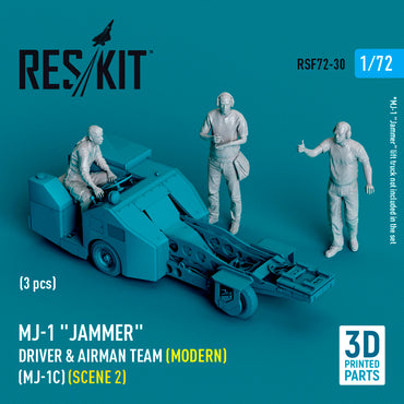 ResKit RSF72-0030 1:72 MJ-1 Jammer Driver & airman team