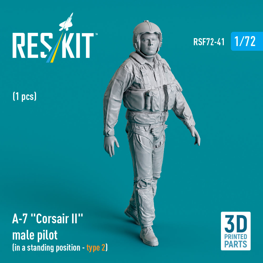 ResKit RSF72-0041 1:72 LTV A-7B/A-7D/A-7E Corsair II male pilot
