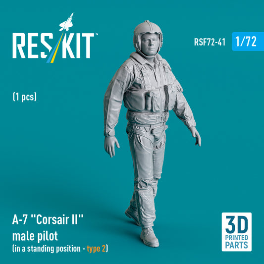 ResKit RSF72-0041 1:72 LTV A-7B/A-7D/A-7E Corsair II male pilot