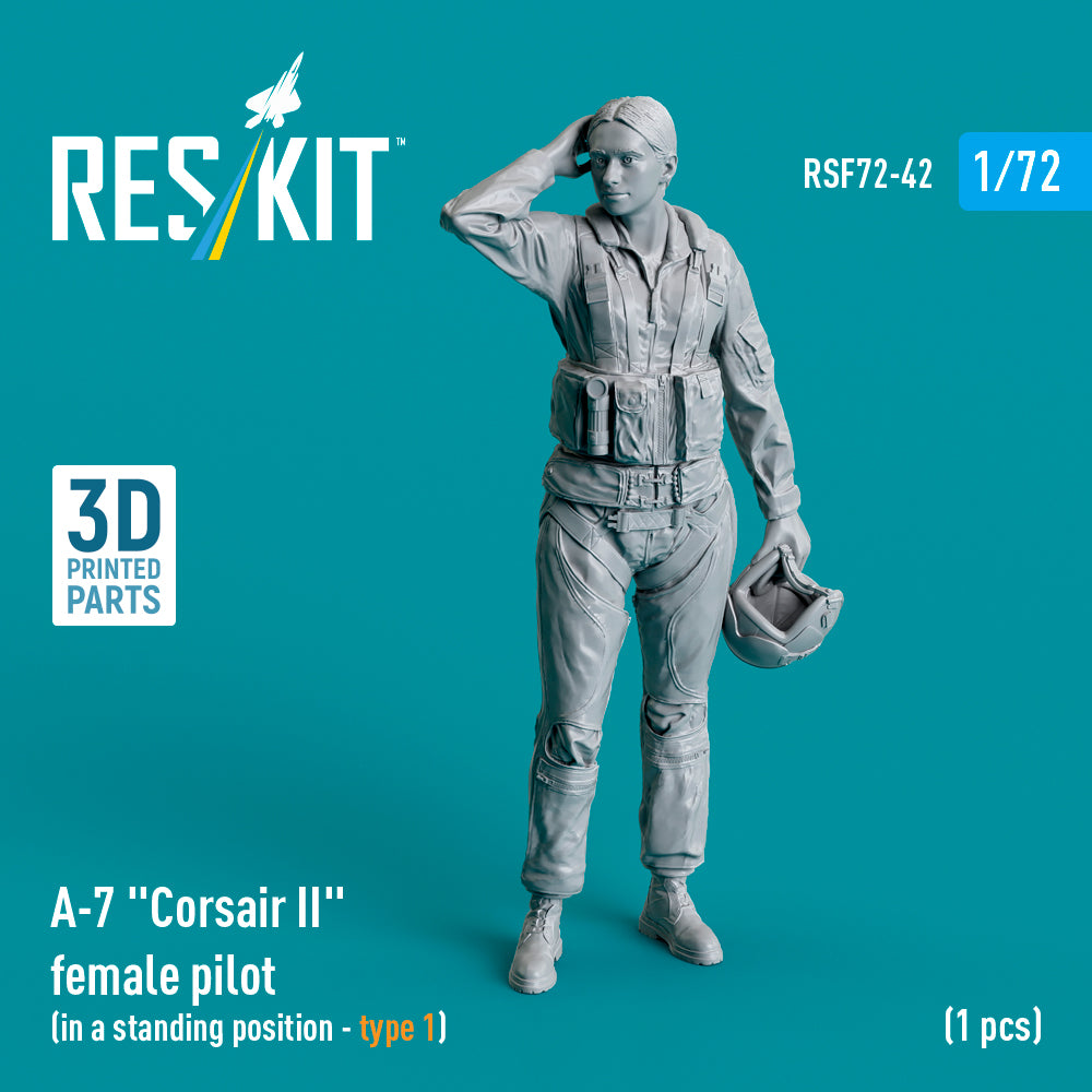 ResKit RSF72-0042 1:72 LTV A-7B/A-7D/A-7E Corsair II female pilot