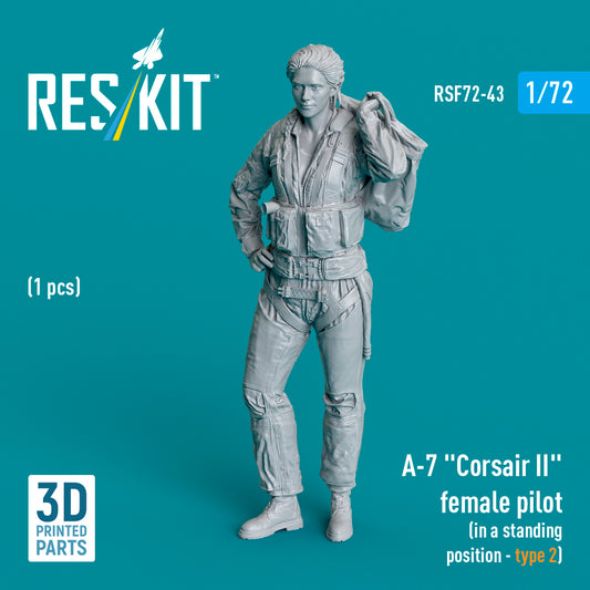 ResKit RSF72-0043 1:72 LTV A-7B/A-7D/A-7E Corsair II female pilot