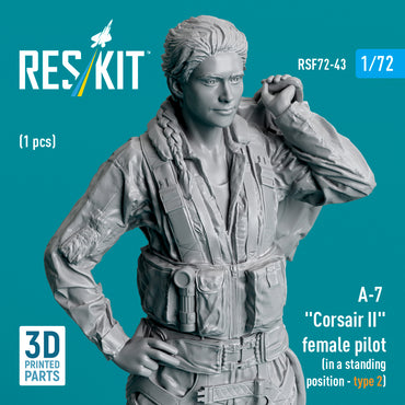 ResKit RSF72-0043 1:72 LTV A-7B/A-7D/A-7E Corsair II female pilot