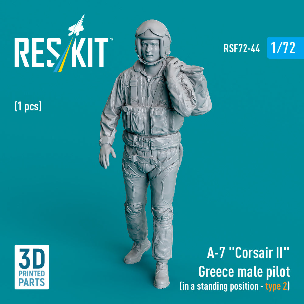 ResKit RSF72-0044 1:72 LTV A-7B/A-7D/A-7E Corsair II Greece male pilot