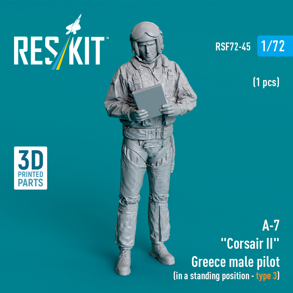 ResKit RSF72-0045 1:72 LTV A-7B/A-7D/A-7E Corsair II Greece male pilot