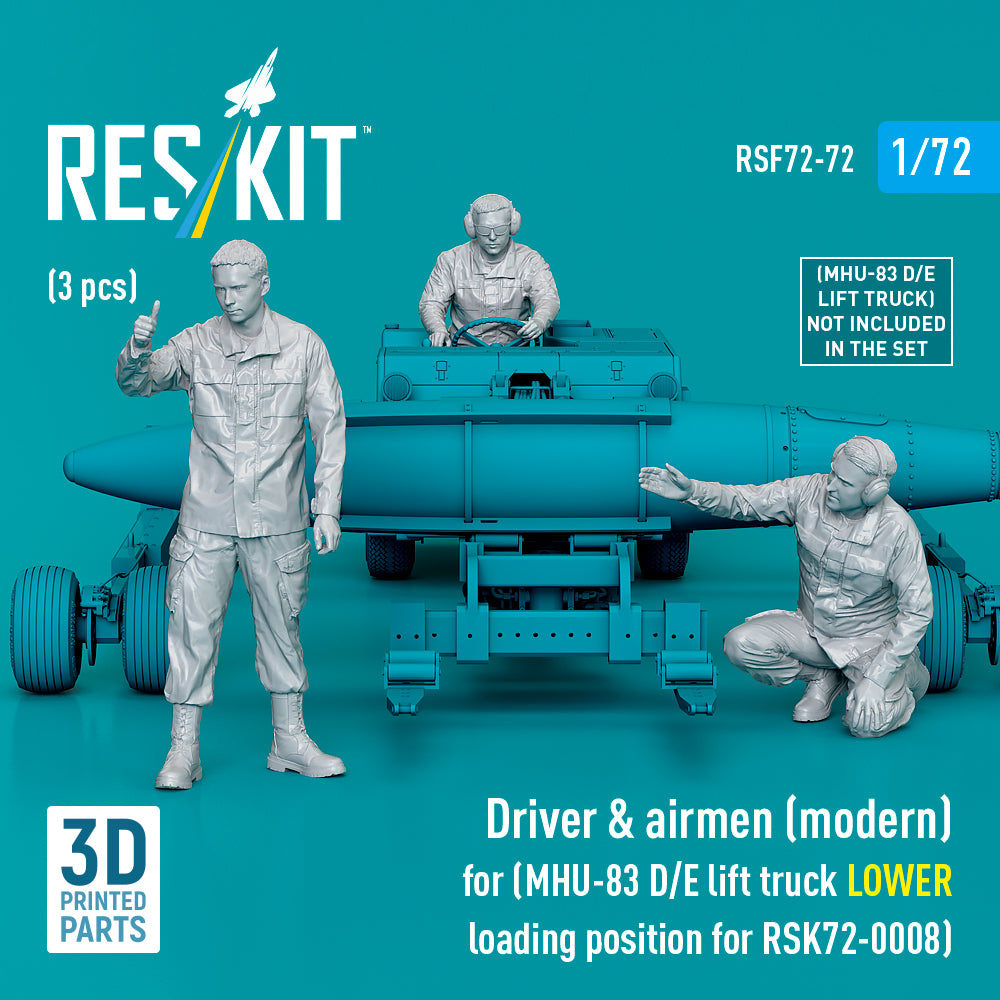 ResKit RSF72-0072 1:72 Driver & airmen