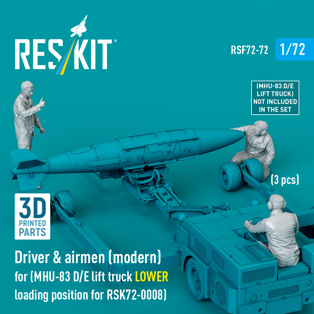 ResKit RSF72-0072 1:72 Driver & airmen