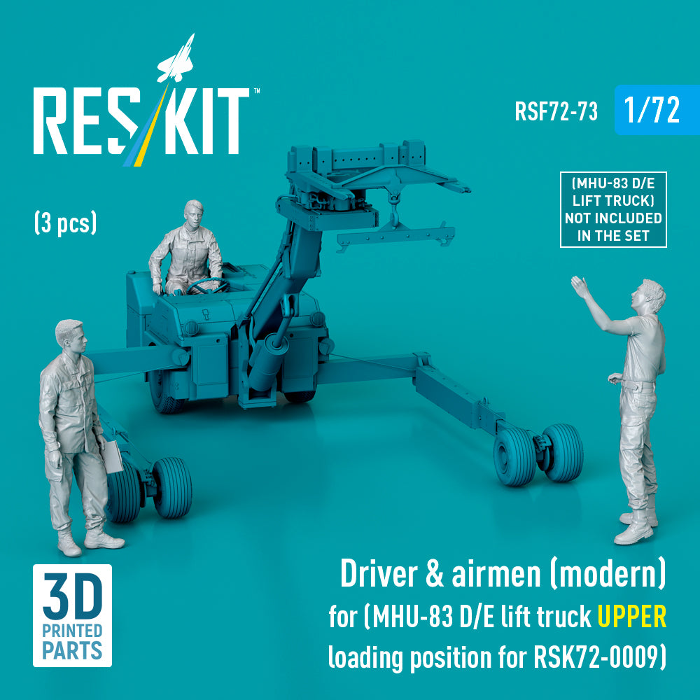 ResKit RSF72-0073 1:72 Driver & airmen