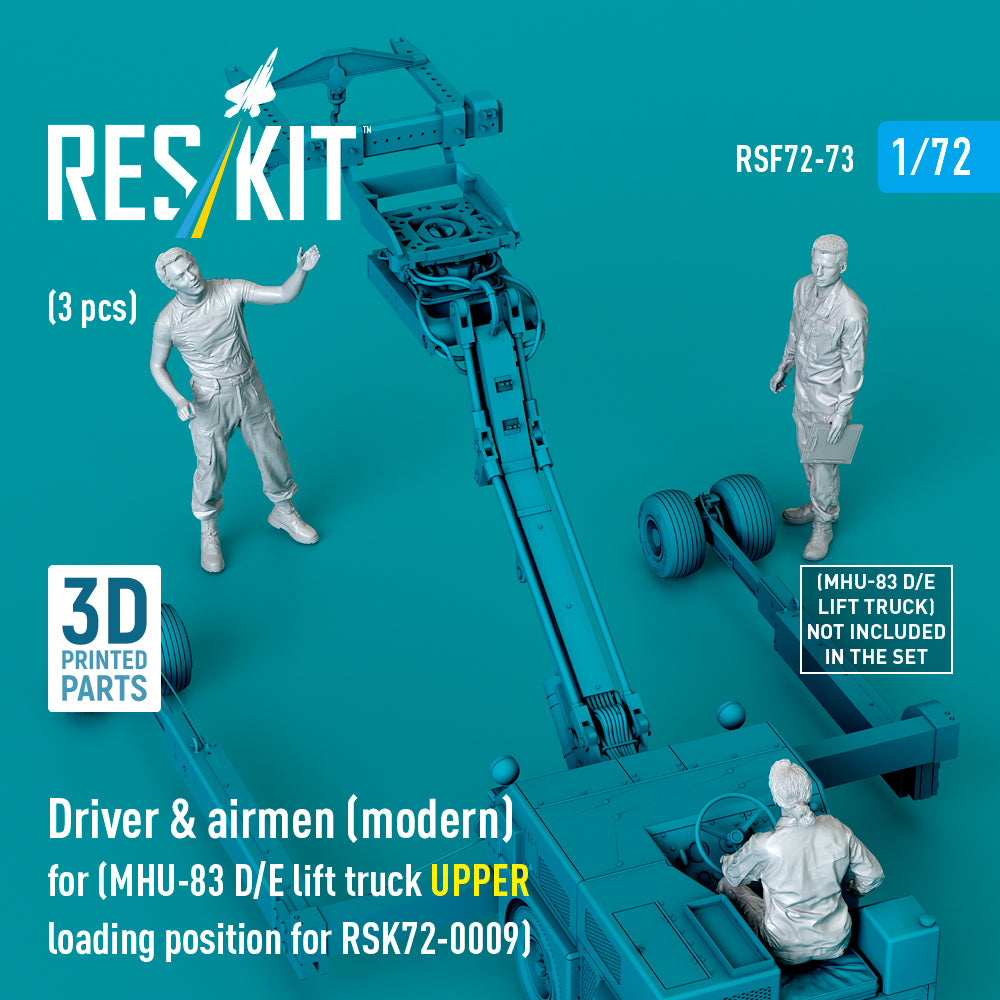 ResKit RSF72-0073 1:72 Driver & airmen