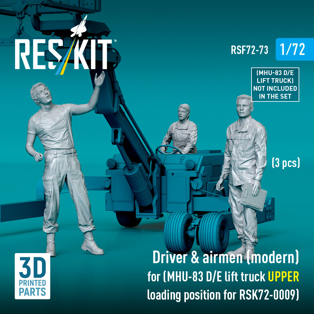 ResKit RSF72-0073 1:72 Driver & airmen