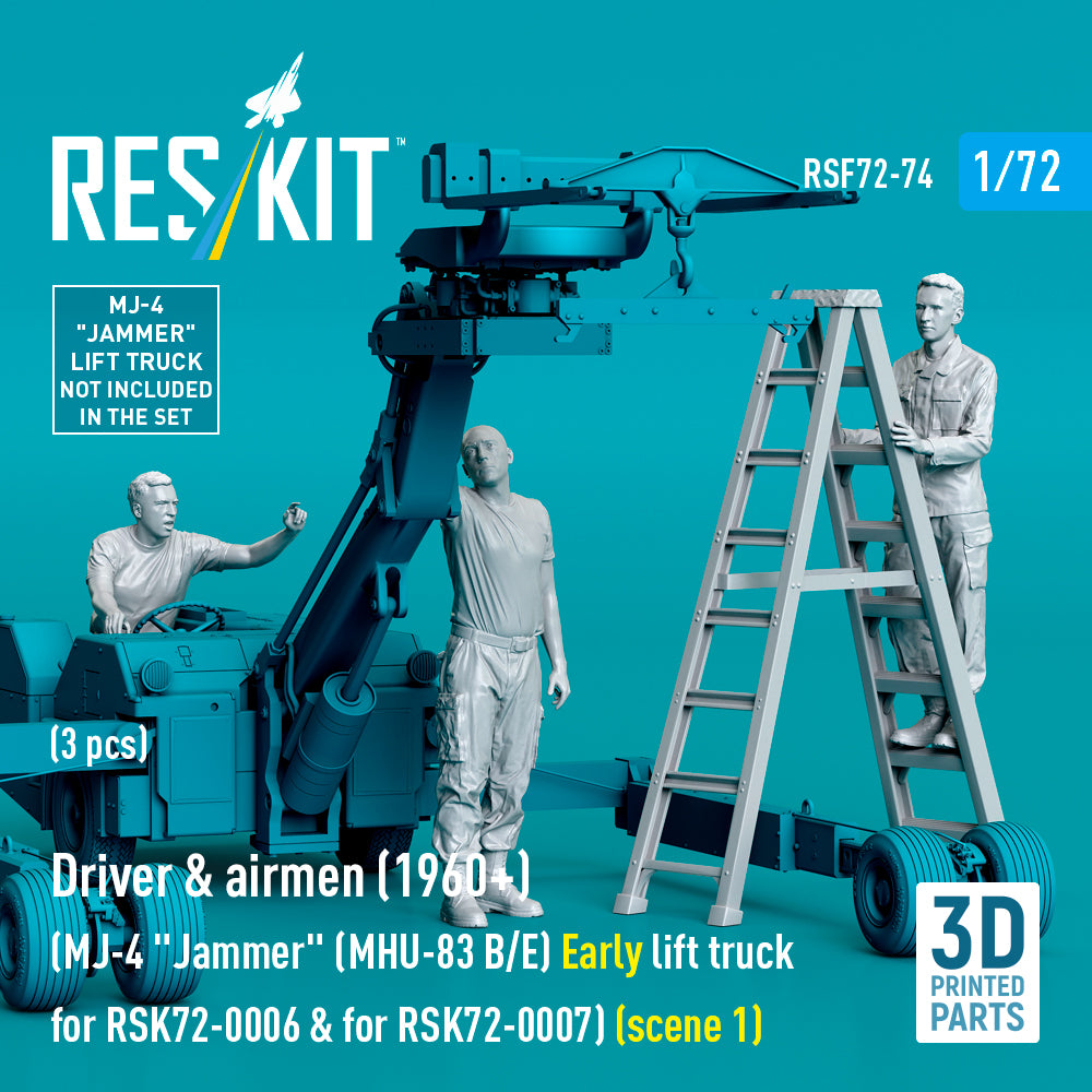 ResKit RSF72-0074 1:72 Driver & airmen