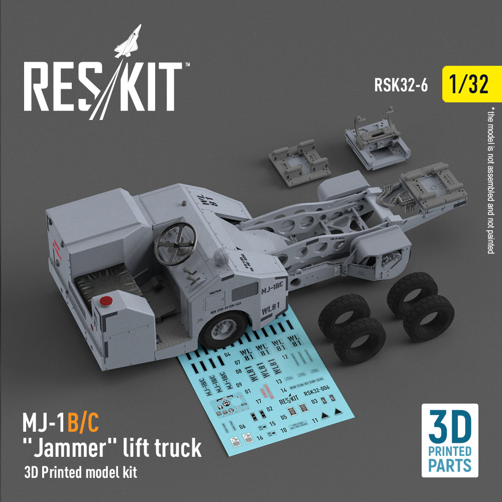 ResKit RSK32-0006 1:32 MJ-1B/C Jammer lift truck