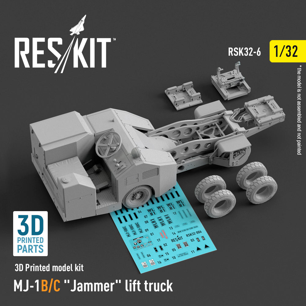 ResKit RSK32-0006 1:32 MJ-1B/C Jammer lift truck