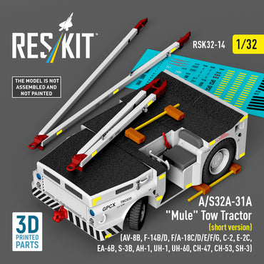 ResKit RSK32-0014 1:32 A/S32A-31A "Mule" Tow Tractor