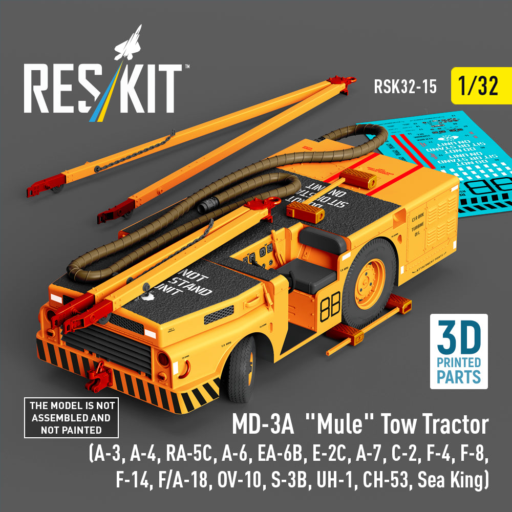 ResKit RSK32-0015 1:32 MD-3A "Mule" Tow Tractor