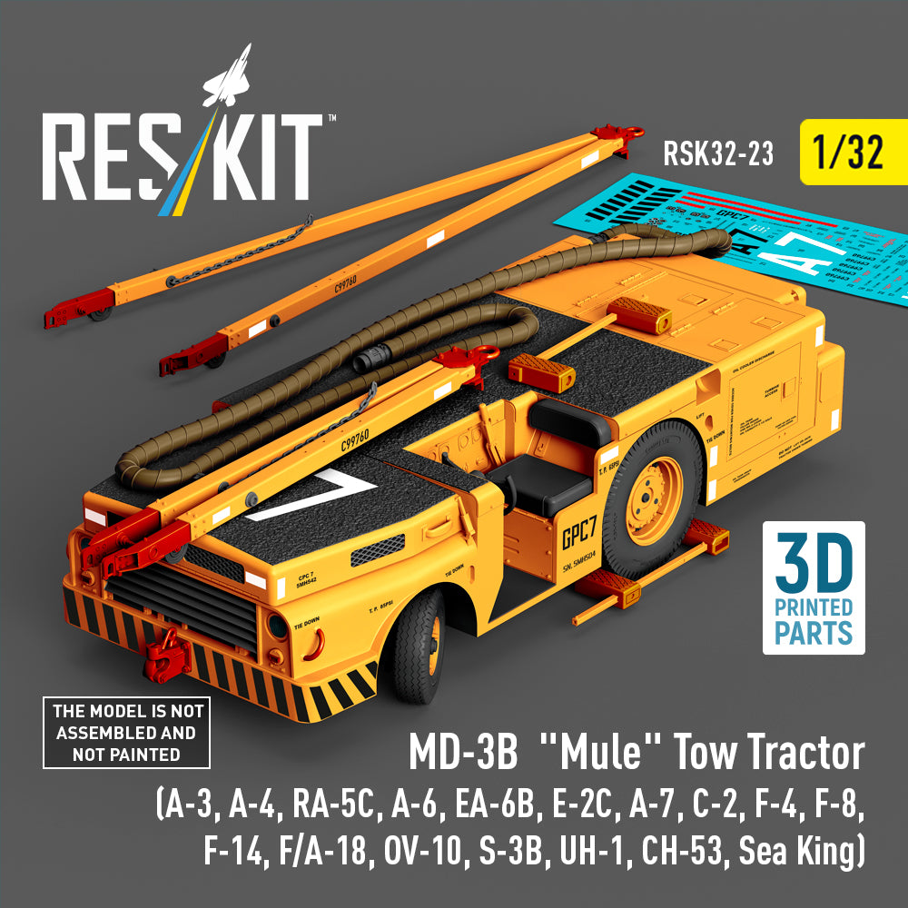 ResKit RSK32-0023 1:32 MD-3B "Mule" Tow Tractor