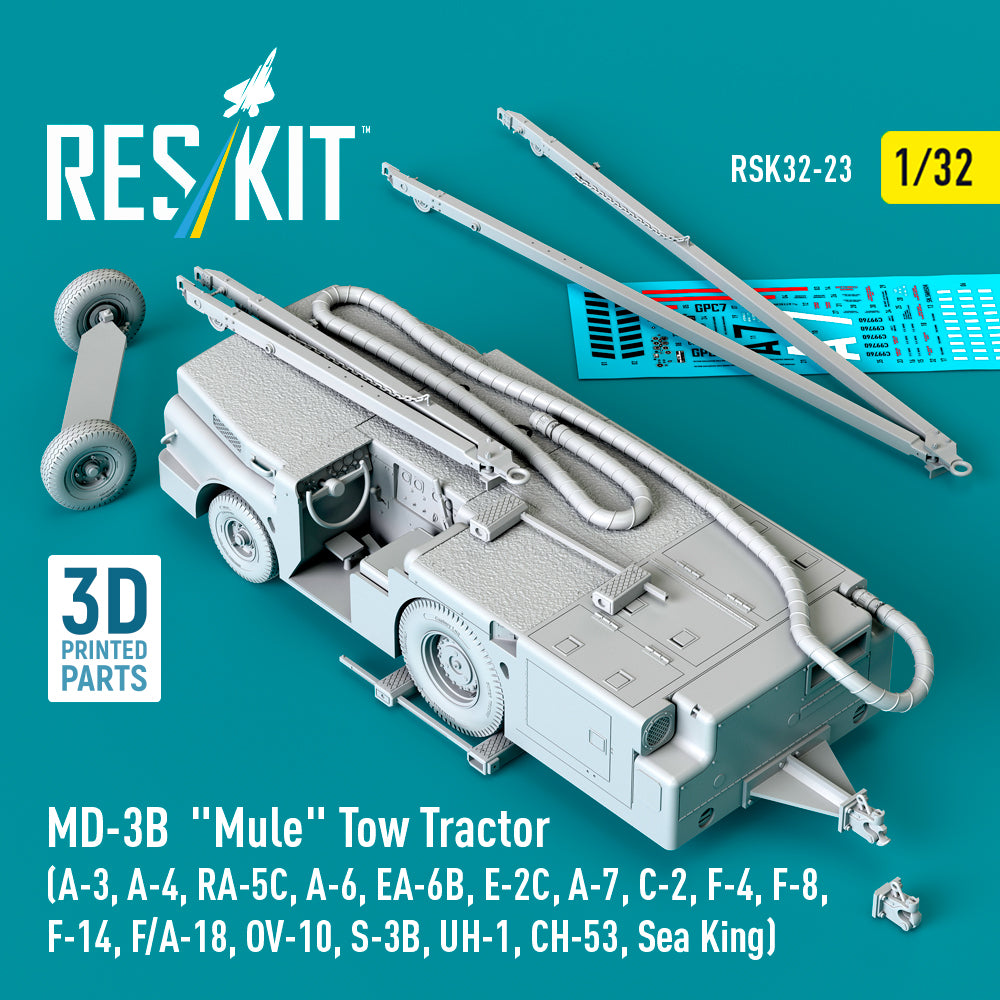 ResKit RSK32-0023 1:32 MD-3B "Mule" Tow Tractor