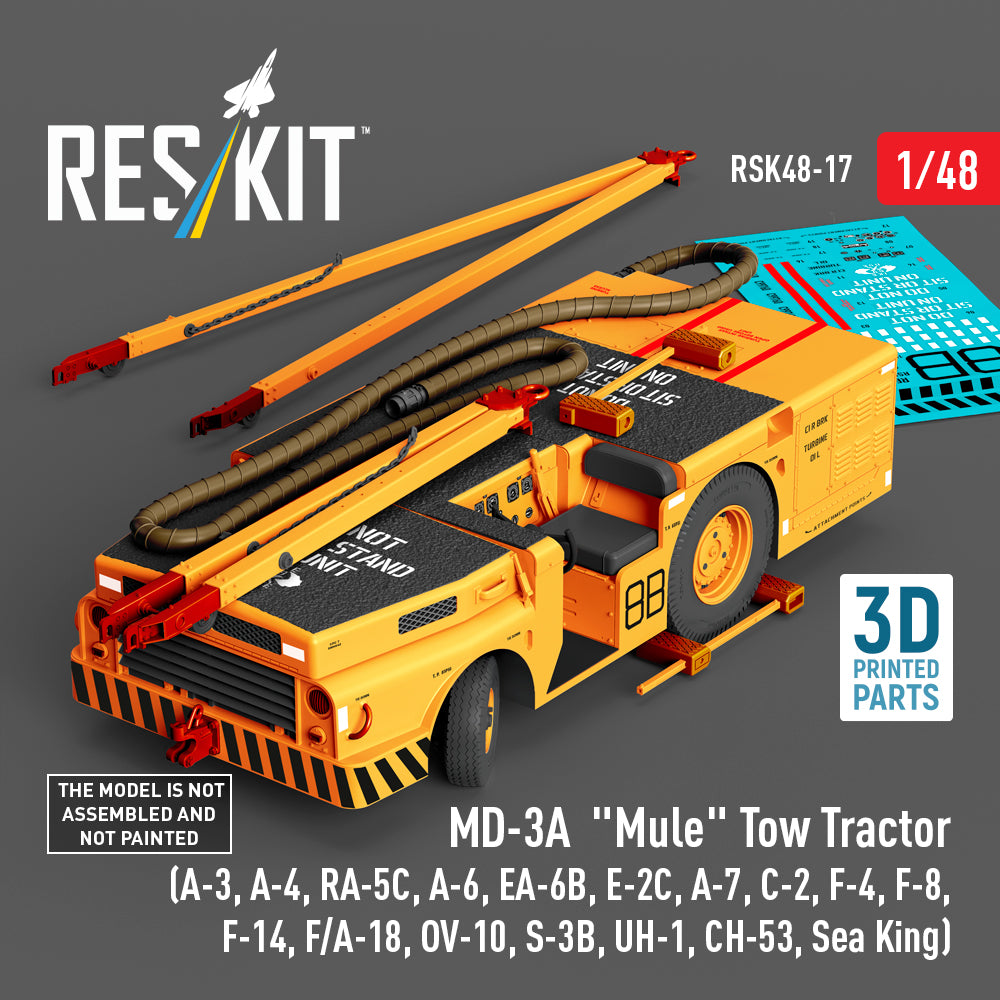 ResKit RSK48-0017 1:48 MD-3A "Mule" Tow Tractor