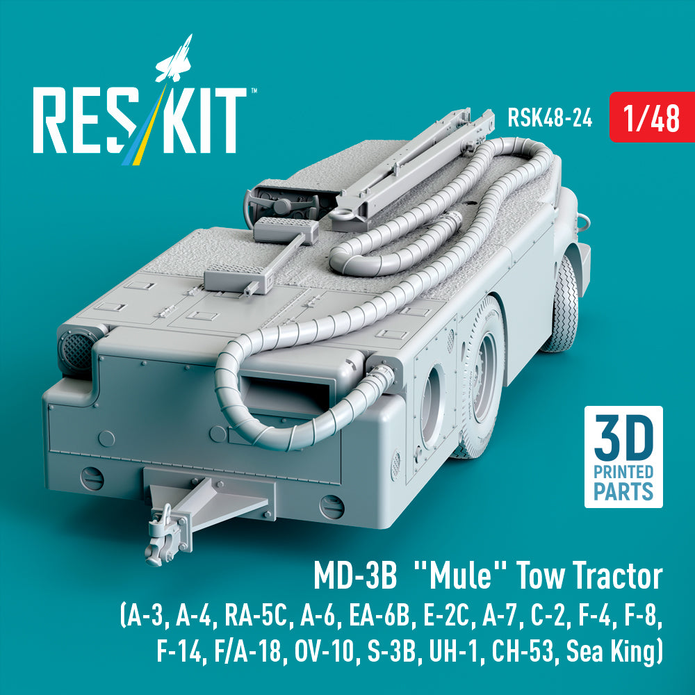 ResKit RSK48-0024 1:48 MD-3B "Mule" Tow Tractor