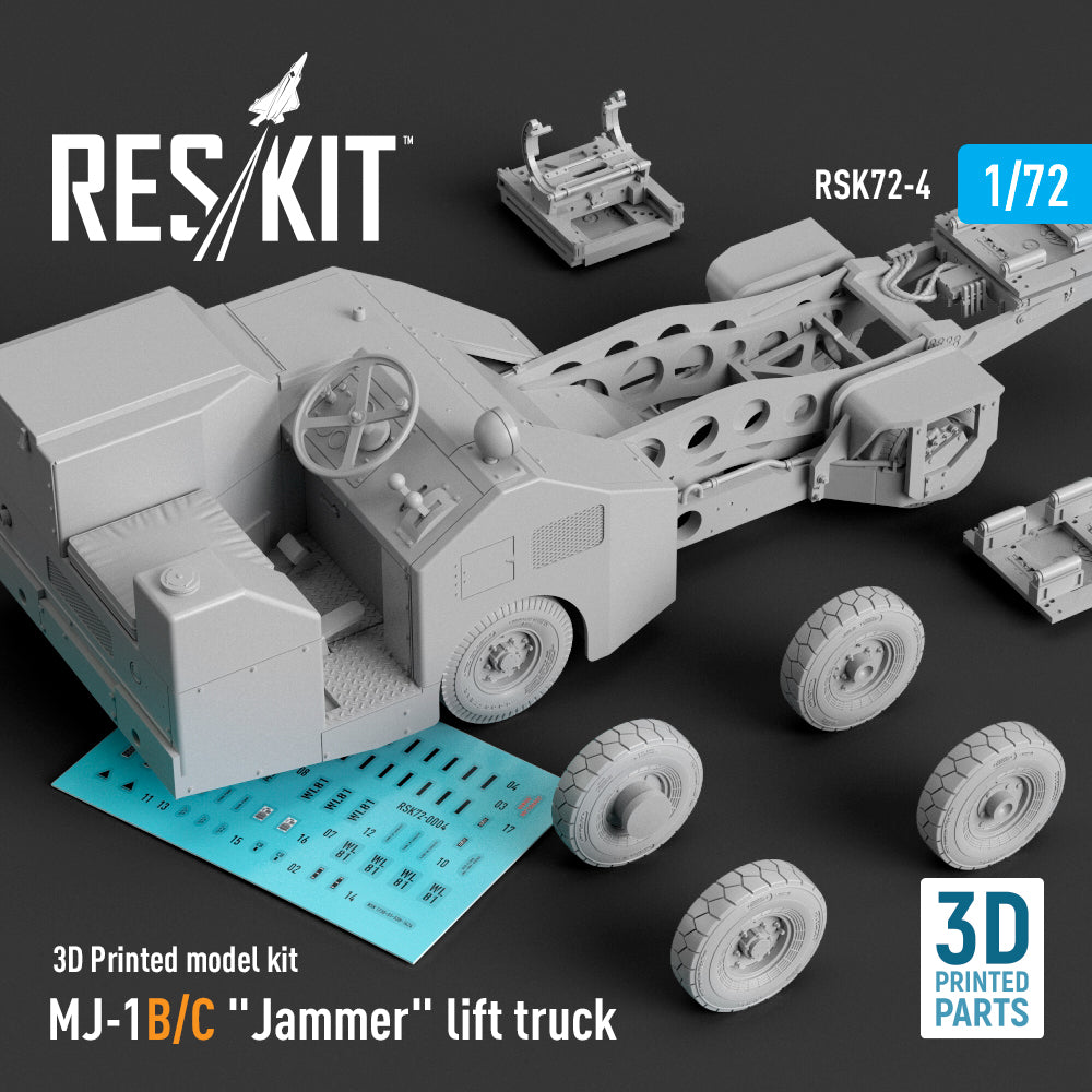 ResKit RSK72-0004 1:72 MJ-1B/C Jammer lift truck