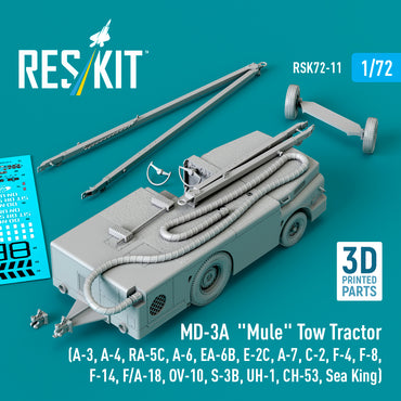 ResKit RSK72-0011 1:72 MD-3A "Mule" Tow Tractor