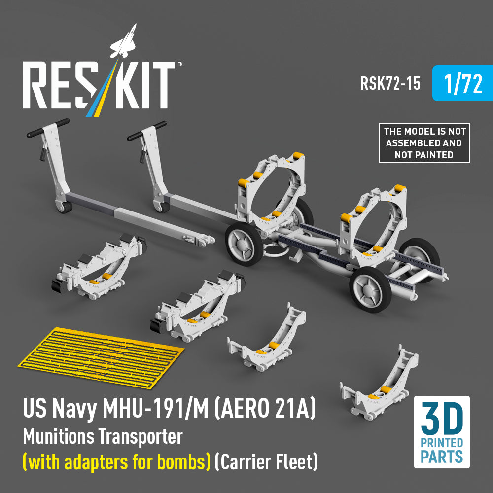 ResKit RSK72-0015 1:72 US NAVY MHU-191/M