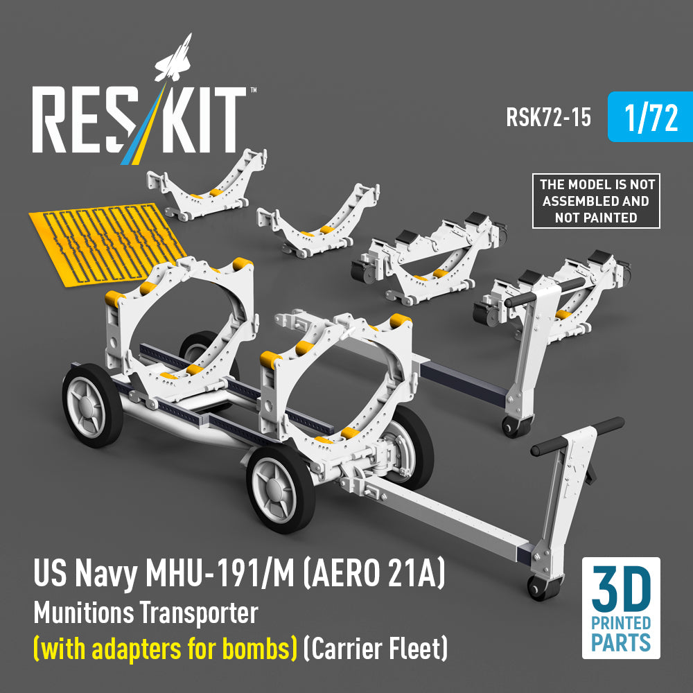 ResKit RSK72-0015 1:72 US NAVY MHU-191/M