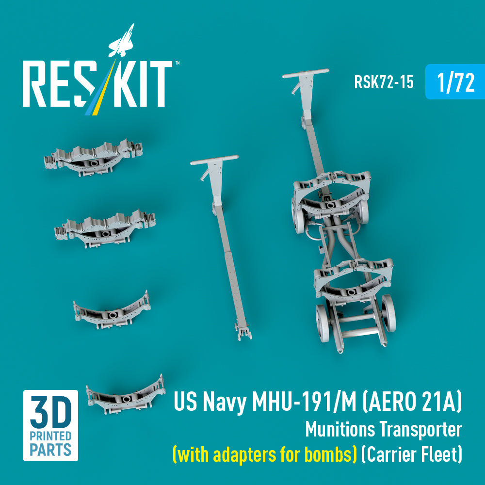 ResKit RSK72-0015 1:72 US NAVY MHU-191/M