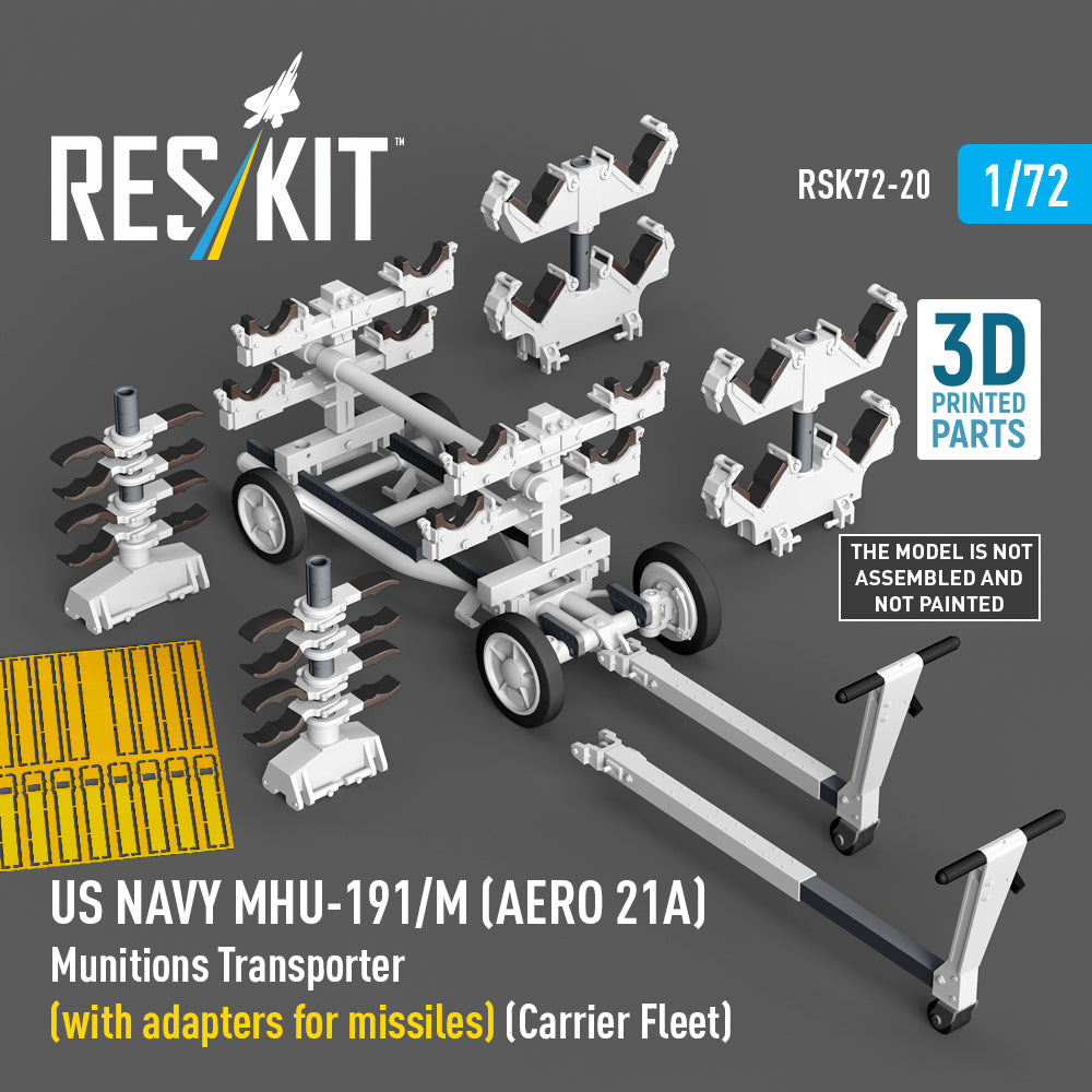 ResKit RSK72-0020 1:72 US NAVY MHU-191/M