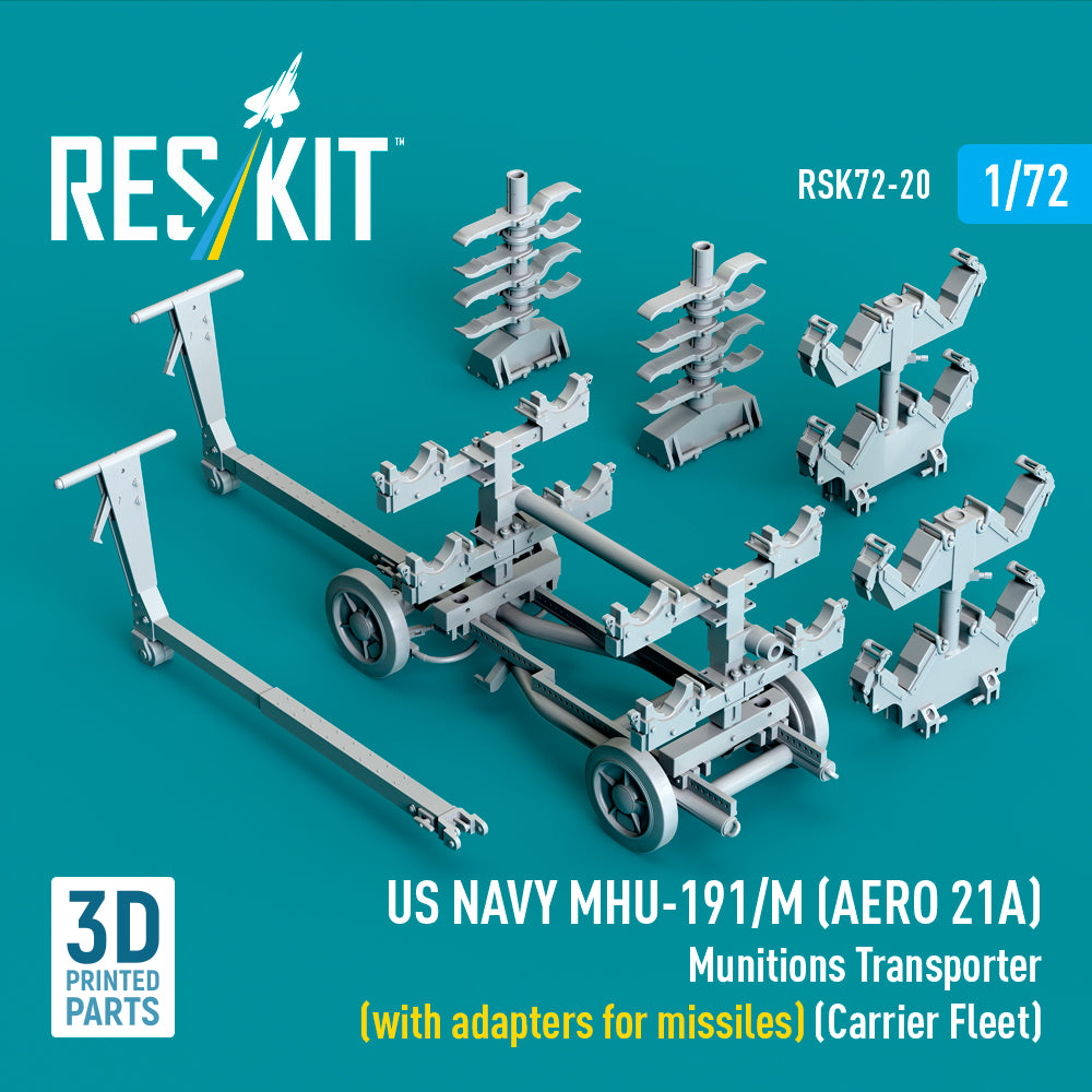 ResKit RSK72-0020 1:72 US NAVY MHU-191/M