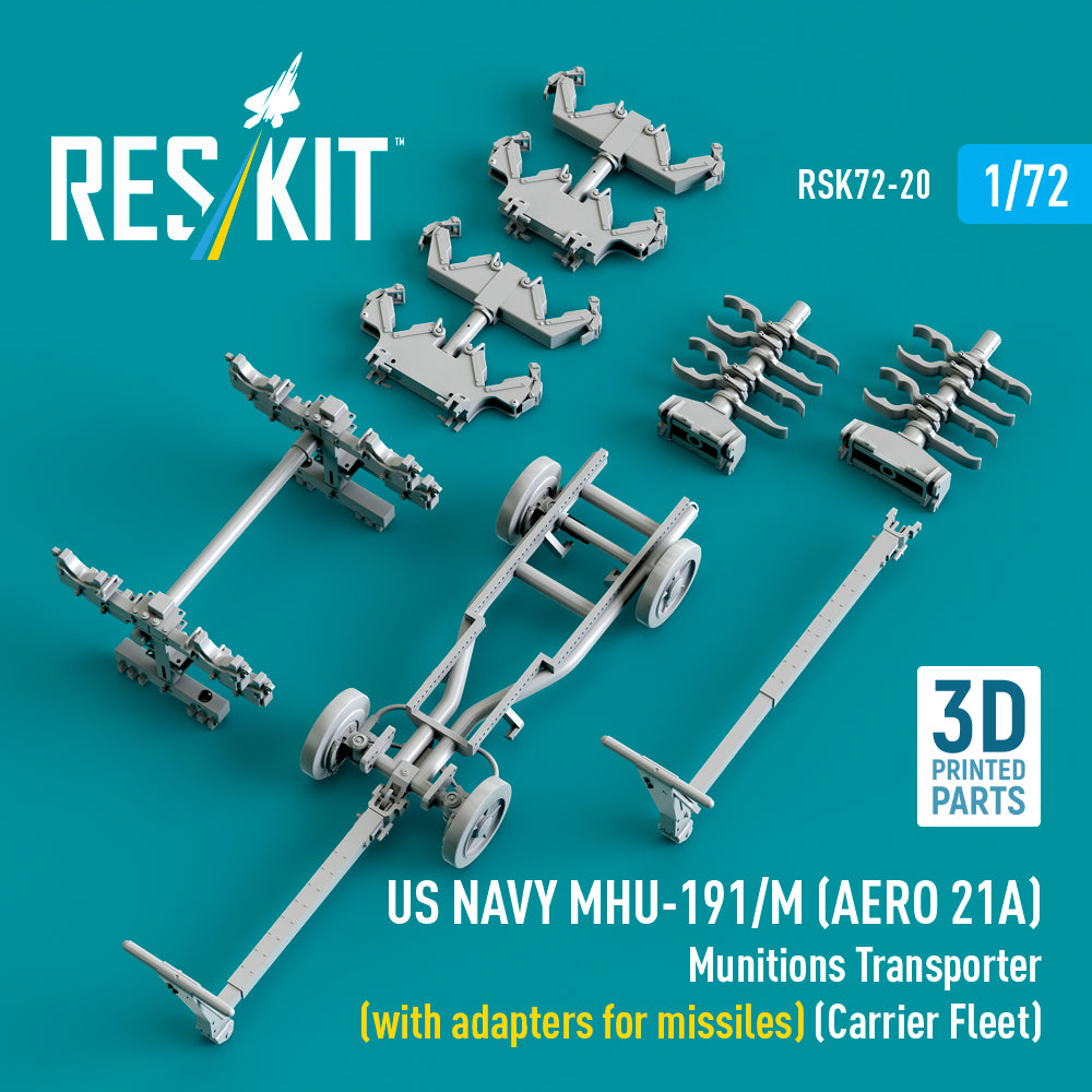 ResKit RSK72-0020 1:72 US NAVY MHU-191/M