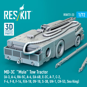 ResKit RSK72-0023 1:72 MD-3C "Mule" Tow Tractor