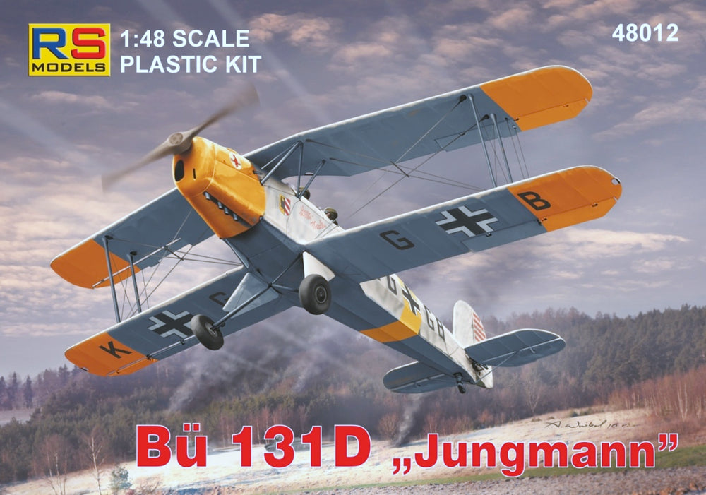 RS Models RSMI48012 1:48 Bucker Bu-131D Jungmann
