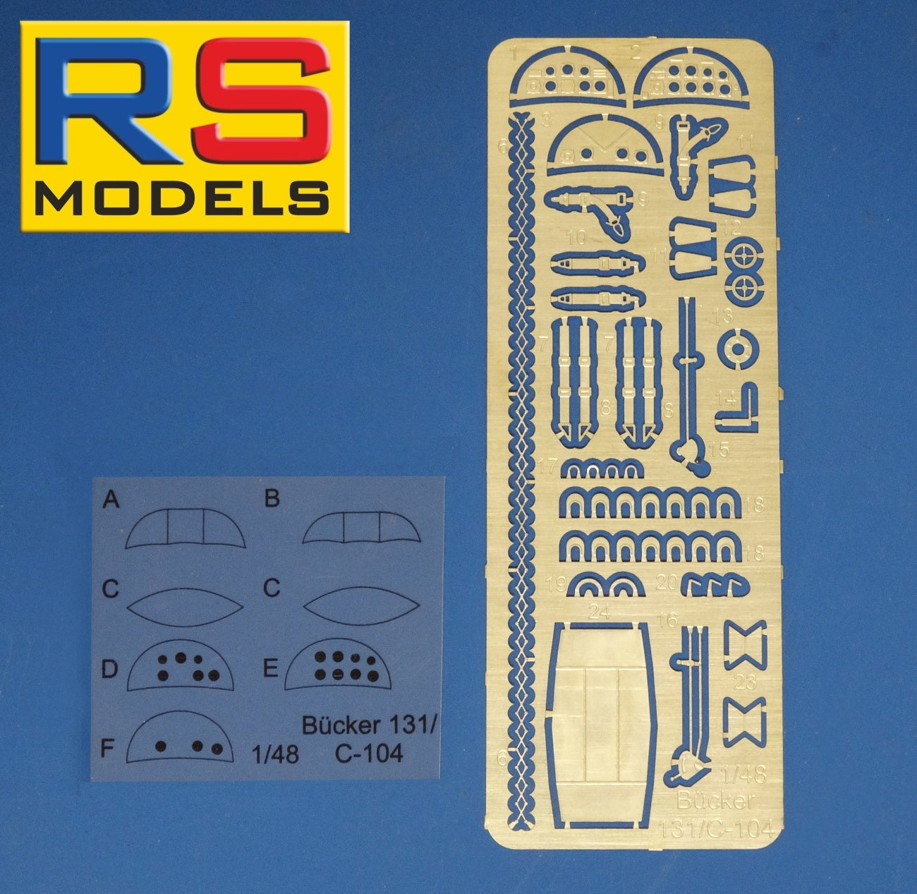 RS Models RSMI48012 1:48 Bucker Bu-131D Jungmann