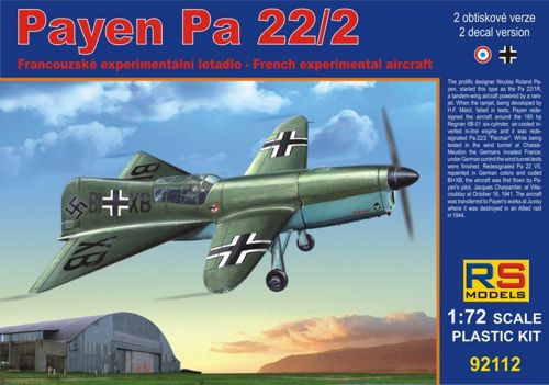 RS Models RSMI92112 1:72 Payen Pa.22/2