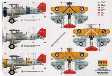 RS Models RSMI92146 1:72 Curtiss F-11C-2 Hawk
