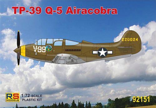RS Models RSMI92151 1:72 Bell TP-39Q Airacobra 3 decal version 1