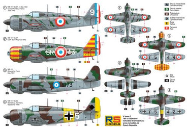 RS Models RSMI92162 1:72 Marcel-Bloch MB.151 Vichy