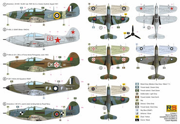 RS Models RSMI92181 1:72 Bell Airacobra Mk.I
