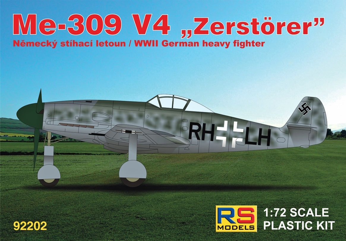 RS Models RSMI92202 1:72 Messerschmitt Me-309V-4