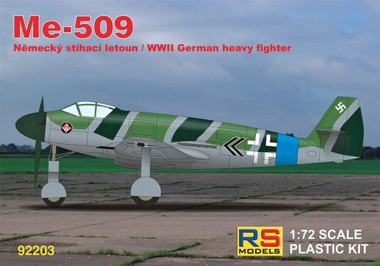 RS Models RSMI92203 1:72 Messerschmitt Me-509