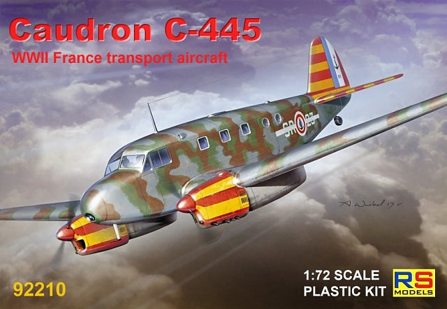 RS Models RSMI92210 1:72 Caudron C.445 Goeland 1