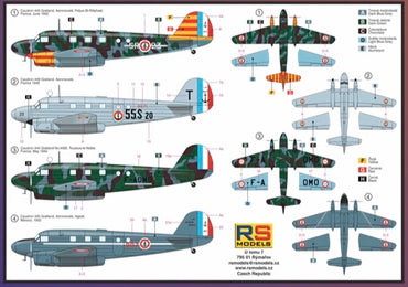 RS Models RSMI92210 1:72 Caudron C.445 Goeland 1