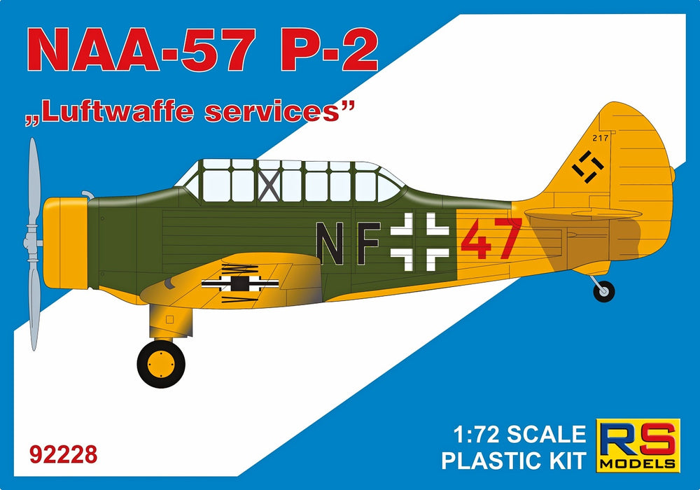 RS Models RSMI92228 1:72 North-American NAA-57 P-2 Luftwaffe